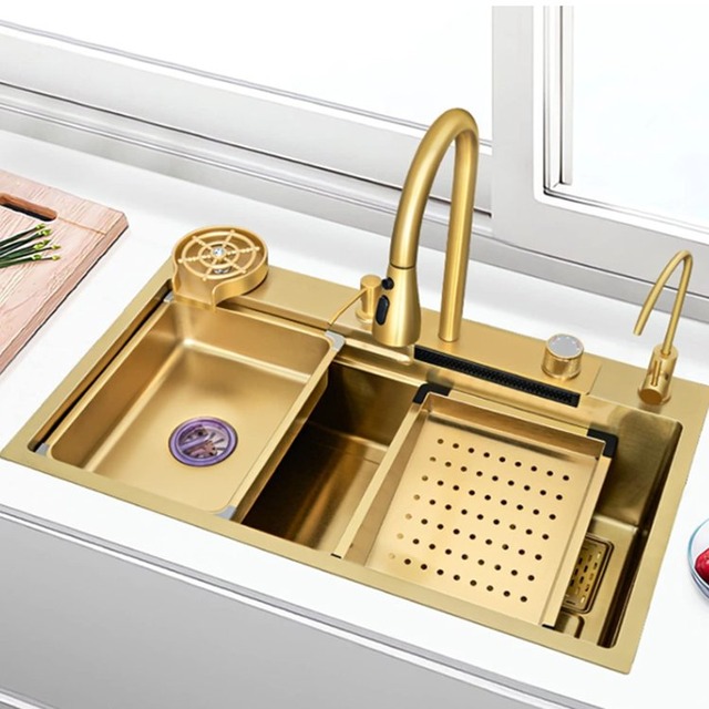 JOMOLA Handmade Stainless Steel Sink 750x450mm Topmount | Brushed Finish