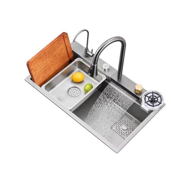 JOMOLA Handmade Stainless Steel Sink 800x450mm Topmount | Brushed Finish