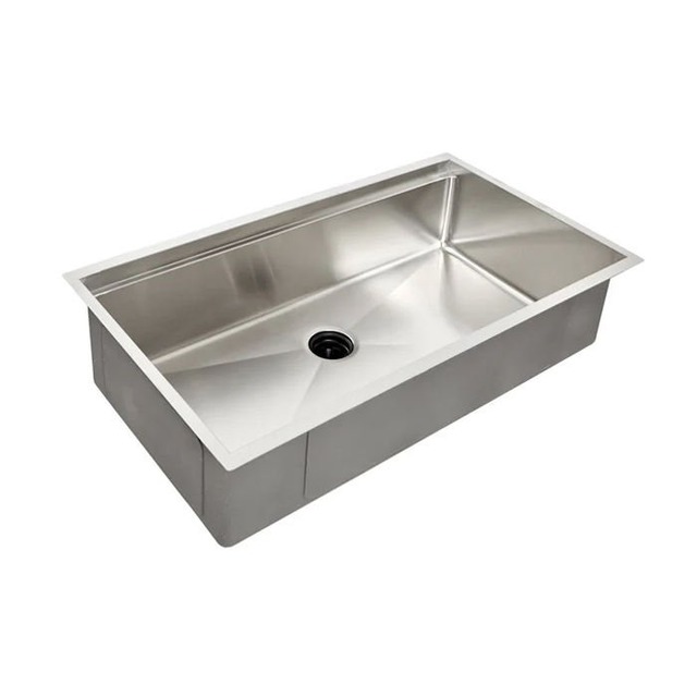 JOMOLA Handmade Stainless Steel Sink 813x483mm Brushed