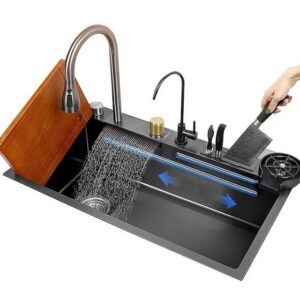 JOMOLA Handmade Stainless Steel Sink 750x450mm | Abovecounter Single Bowl