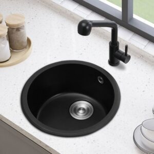 JOMOLA Undermount Quartz Kitchen Sink 450x450mm Granite Composite